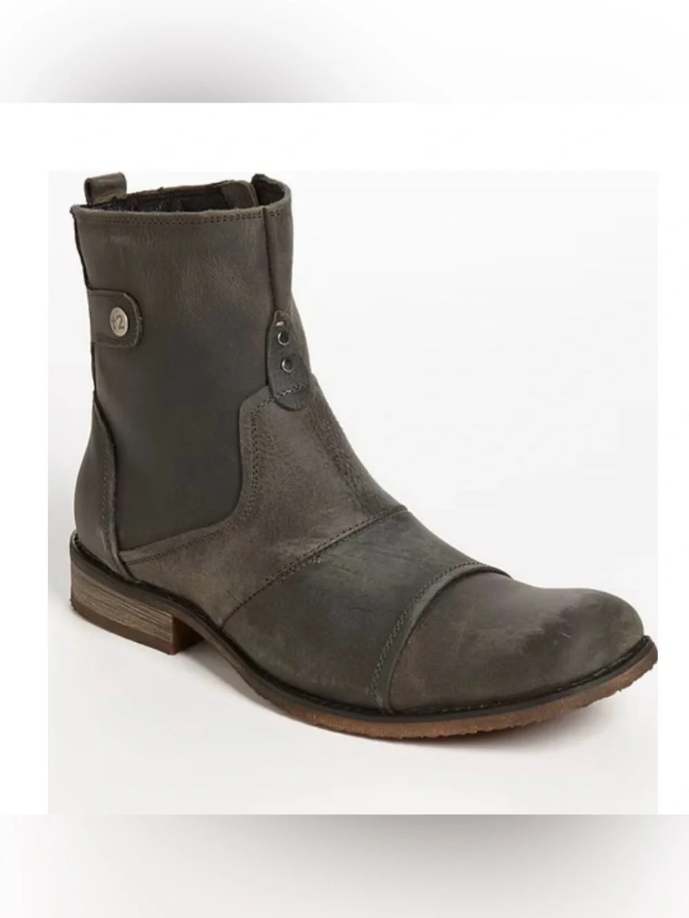 Bed Stu Men’s Burst Distressed Leather Boots Size 10